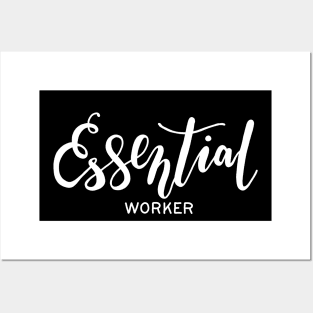 Essential worker Posters and Art